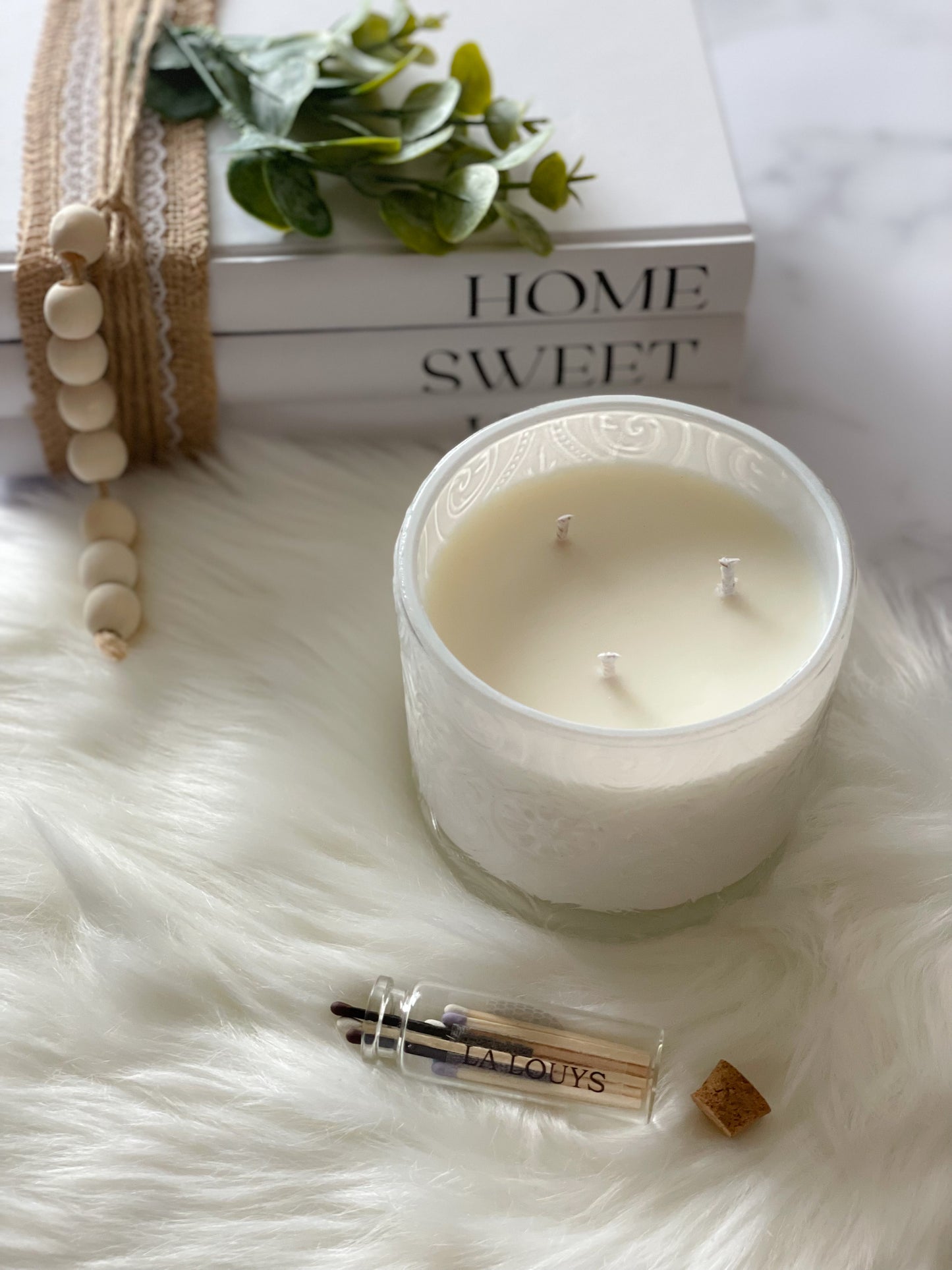 14oz Marquis Glass Candle