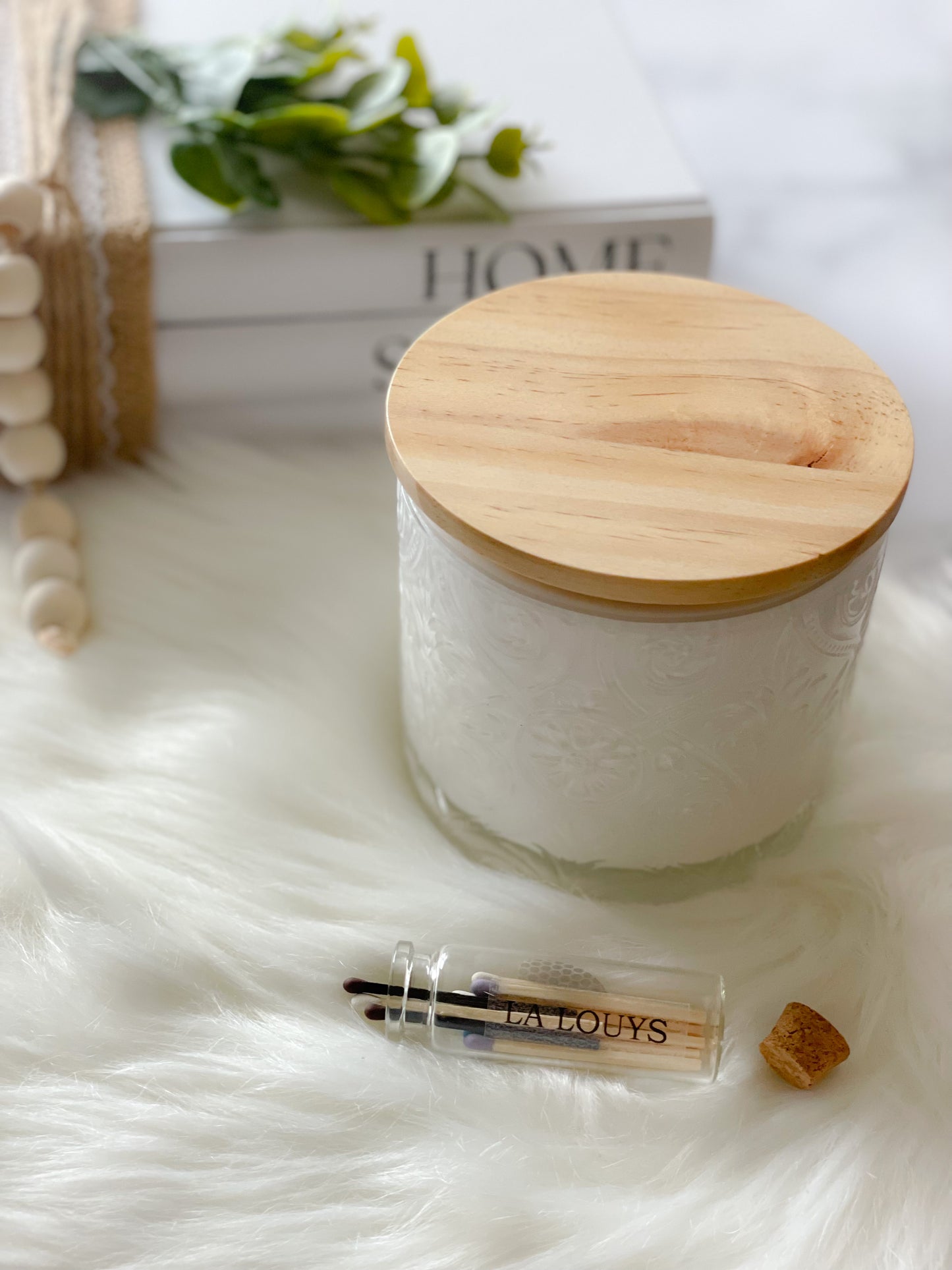 14oz Marquis Glass Candle